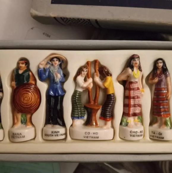 minh long porcelain collection of ethnic dolls - Picture 6 of 7